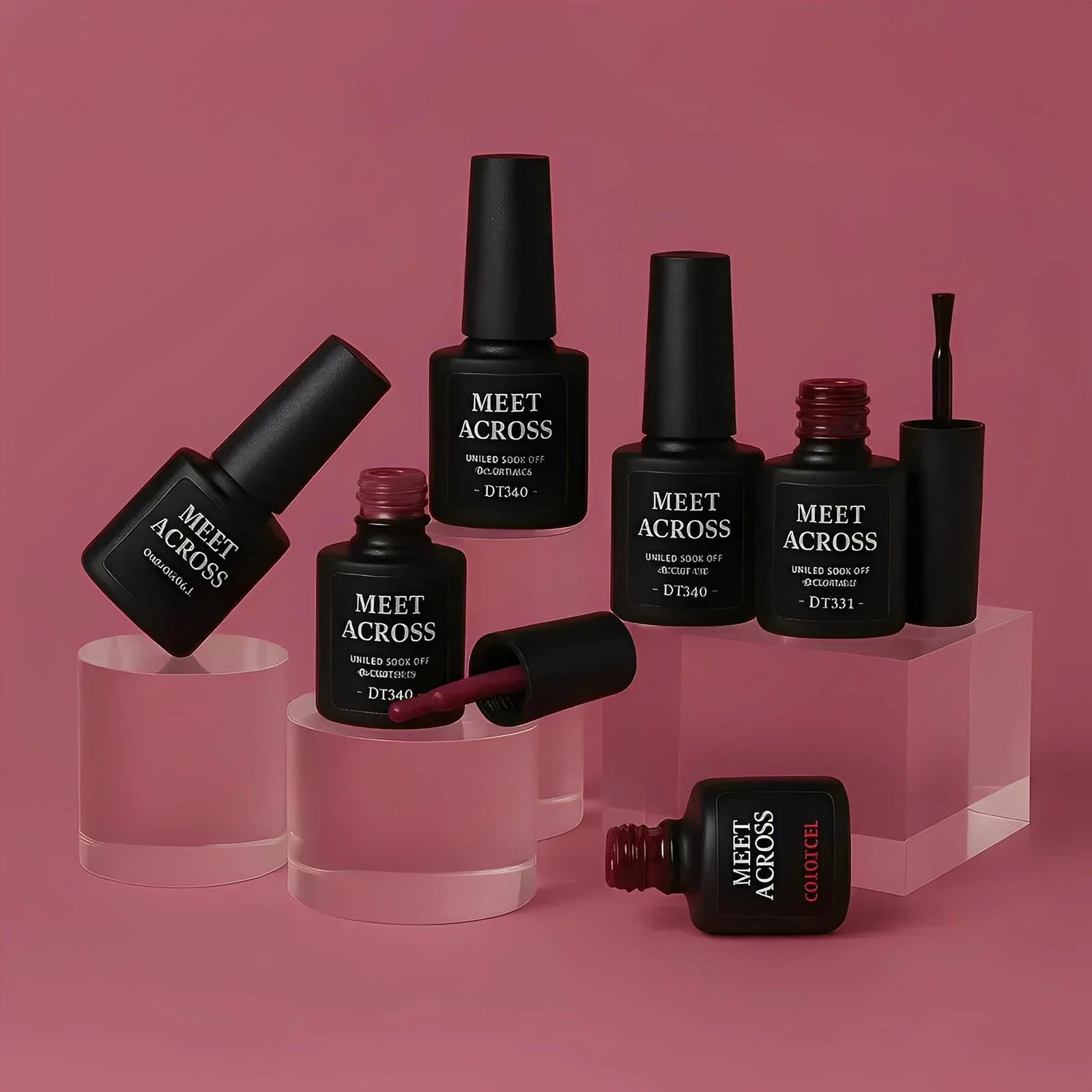 Vernis Gel gamme de Rouge Divinéa