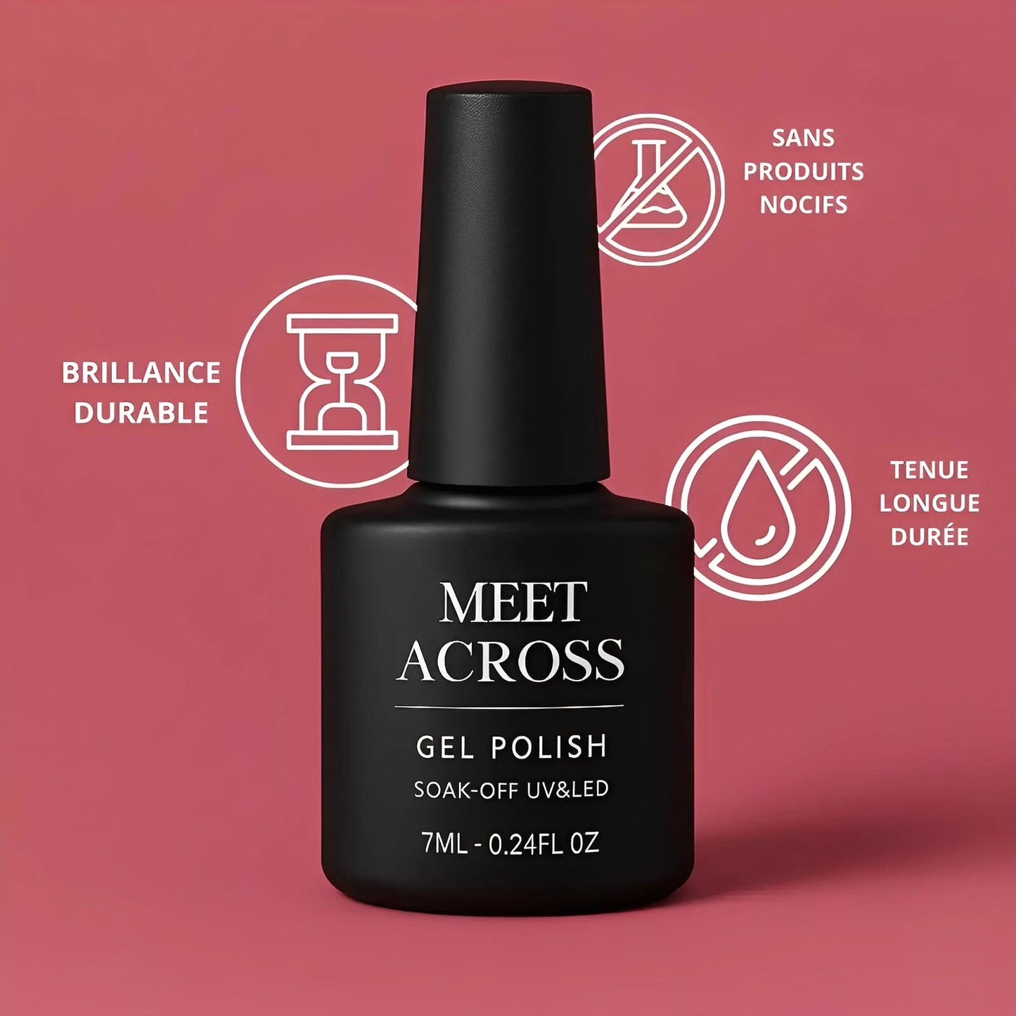 Vernis Gel gamme de Rouge Divinéa